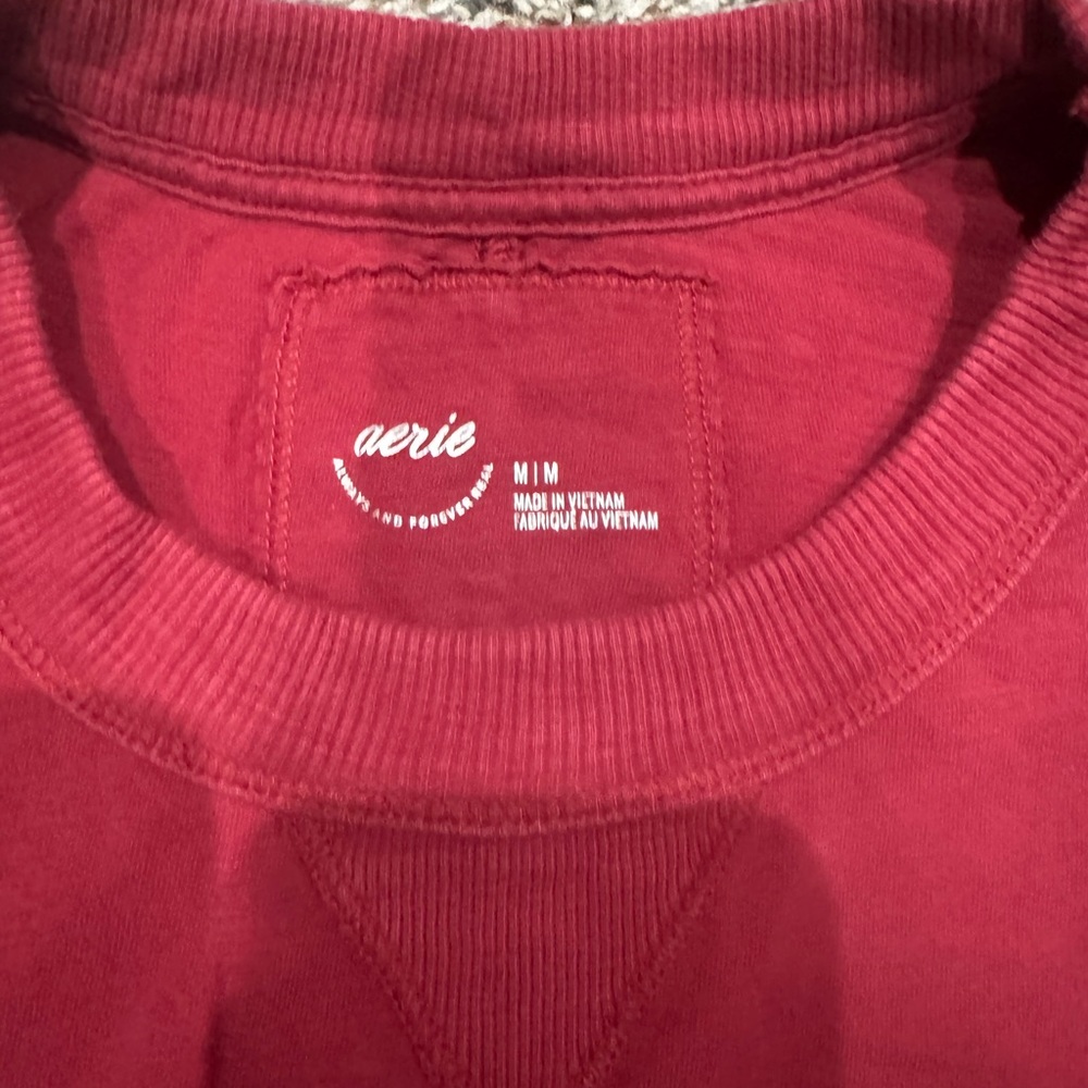Red Long Sleeve Shirt - Picture 3 of 3